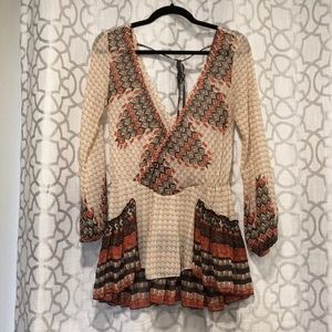 Free People Boho Chic Top